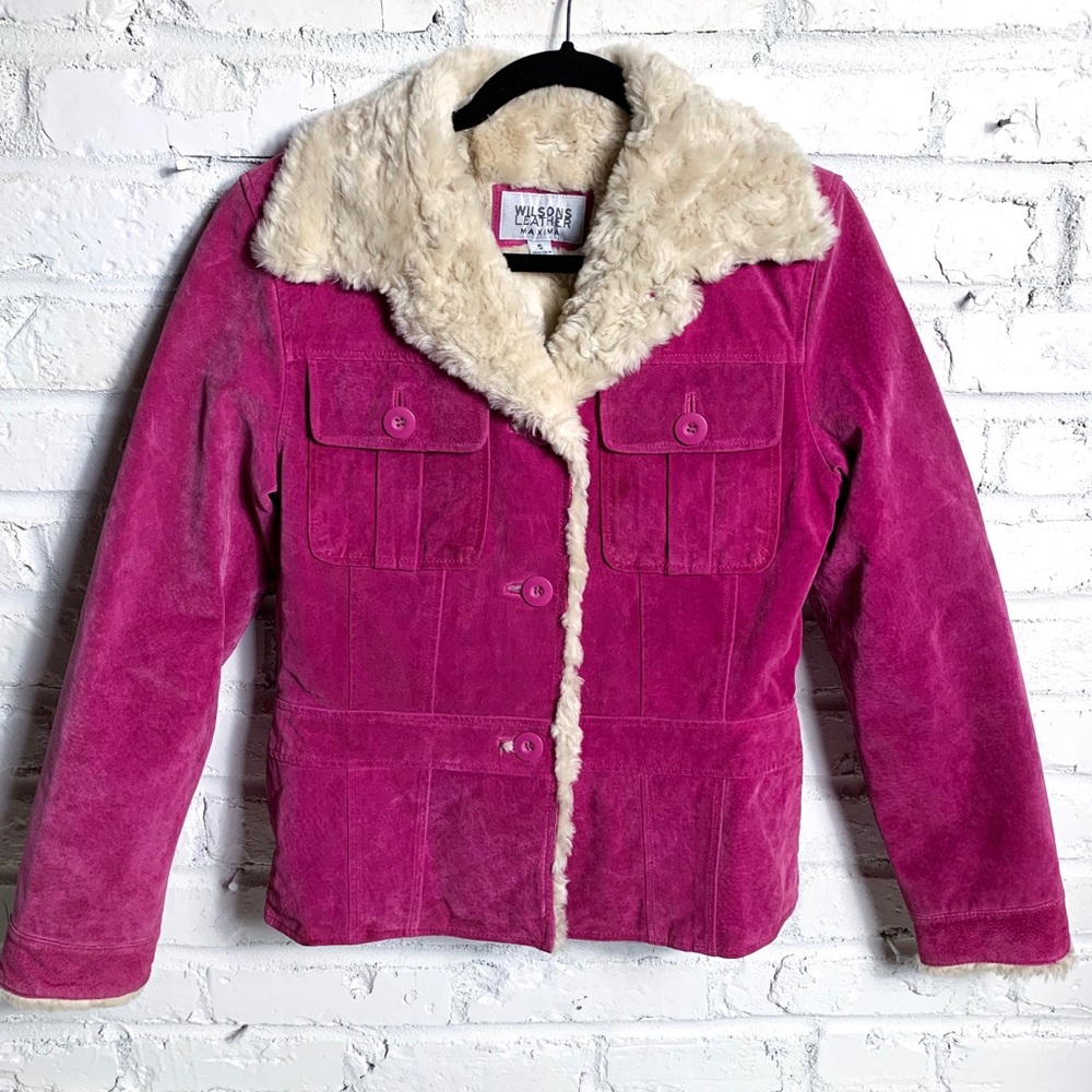 WL FAUX FUR TRIM COAT